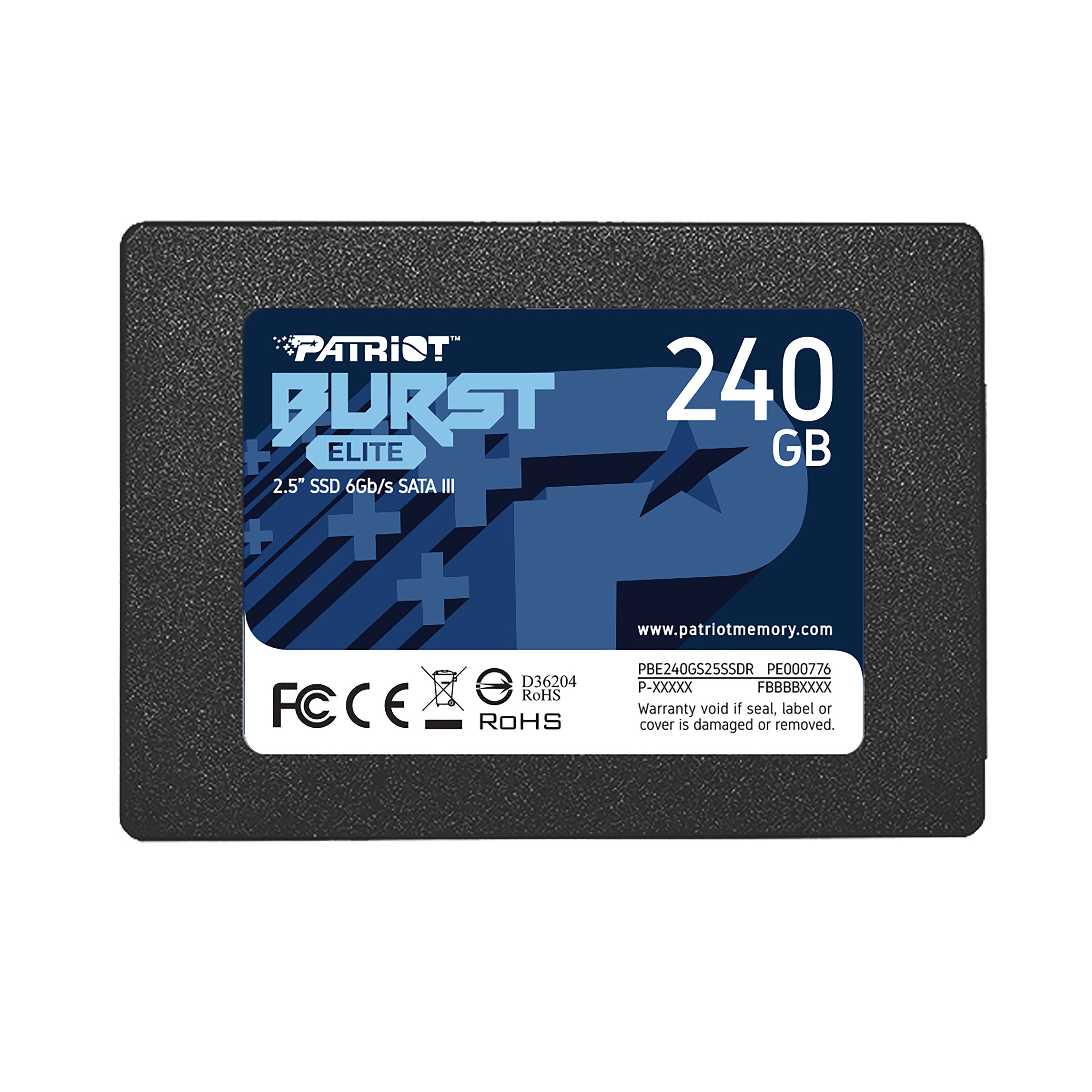 SSD SATA III Patriot Memory Burst Elite 2.5 240 GB - Immagine 1