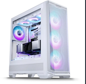 Case PHANTEKS Eclipse G400A Midi Tower E ATX Vetro Temperato D RGB Bianco - Immagine 1
