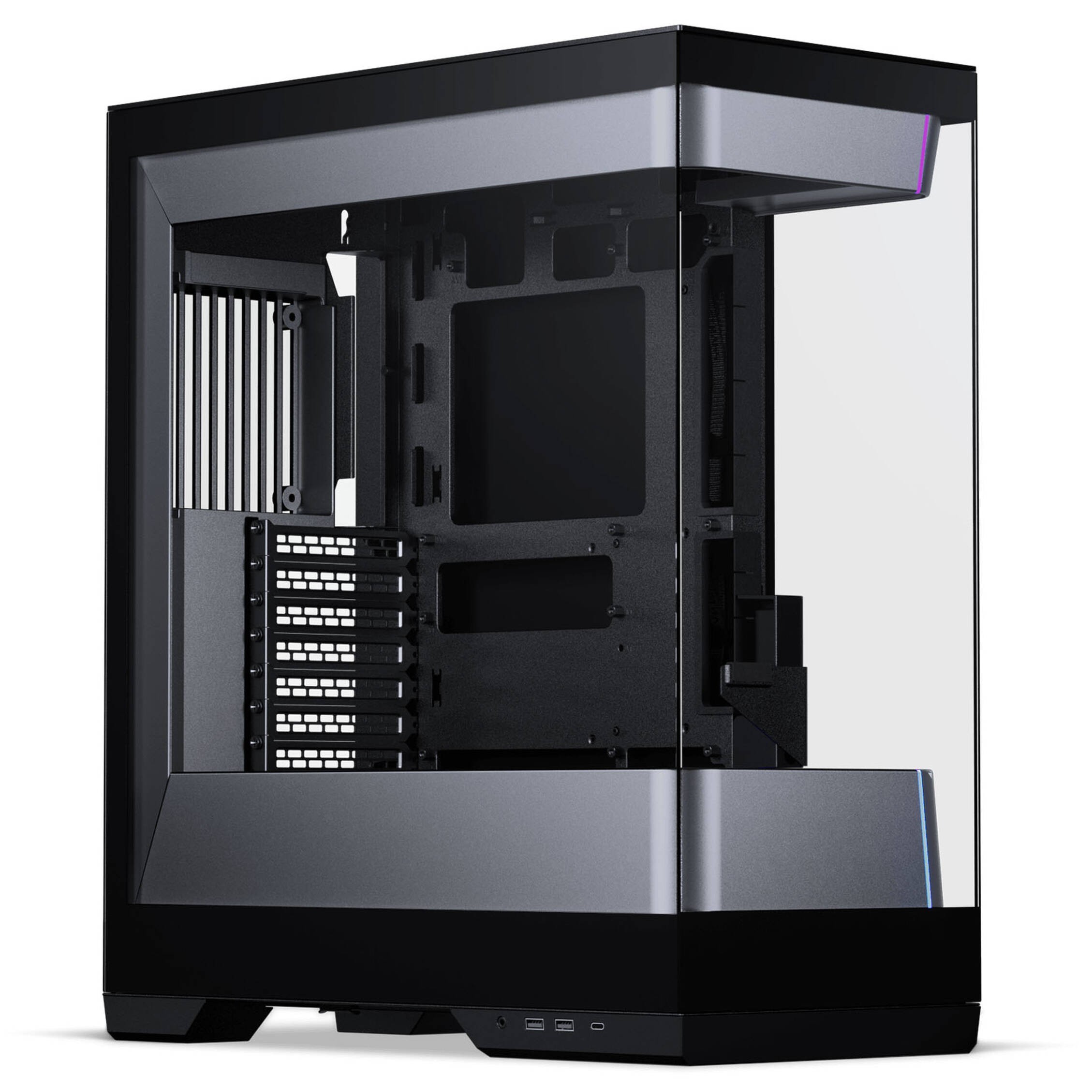 Case Phanteks Evolv S2 Midi Tower E-ATX Vetro Temperato RGB Nero - Immagine 1