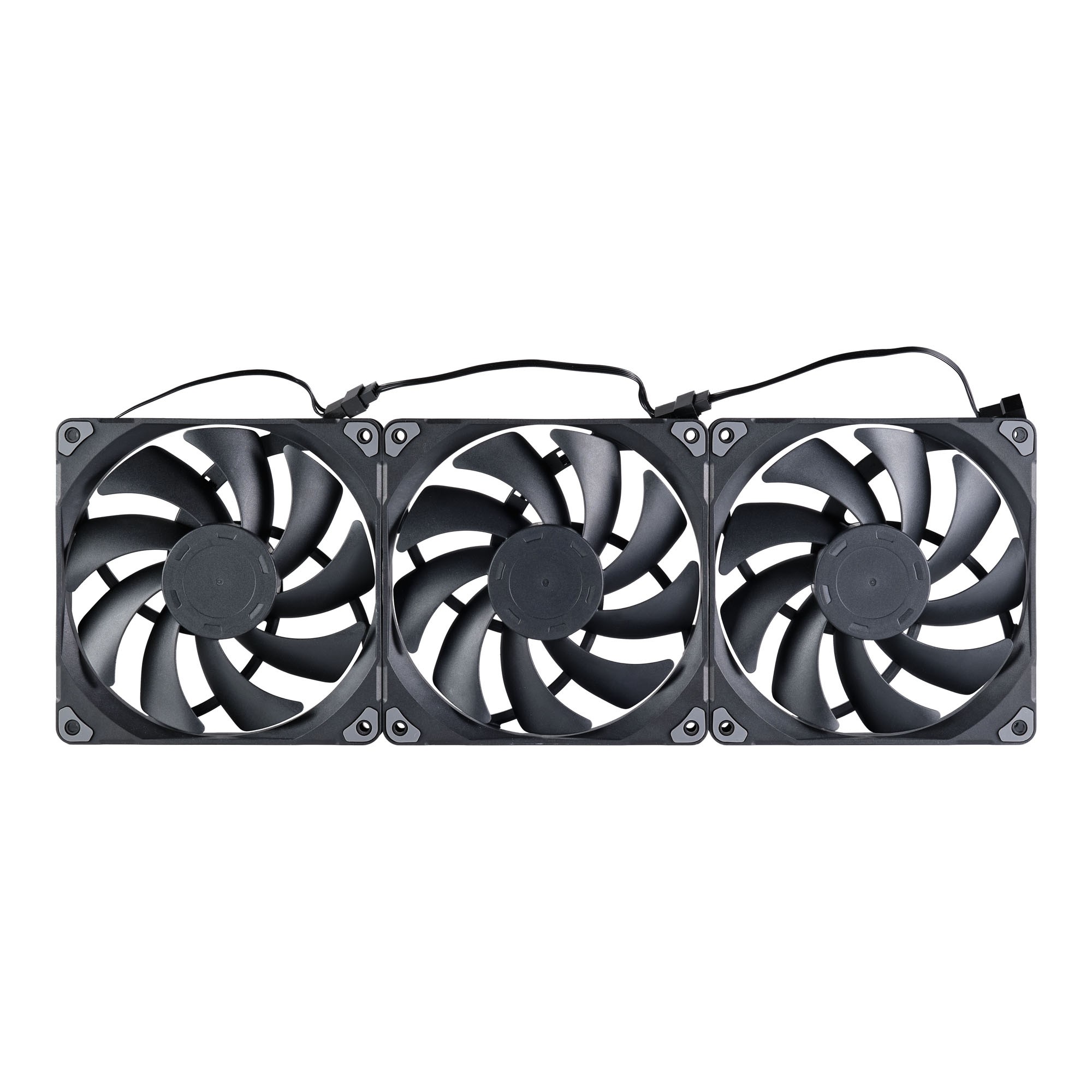 Ventola Phanteks M25 PWM 140 mm Kit da 3 Nero - Immagine 1