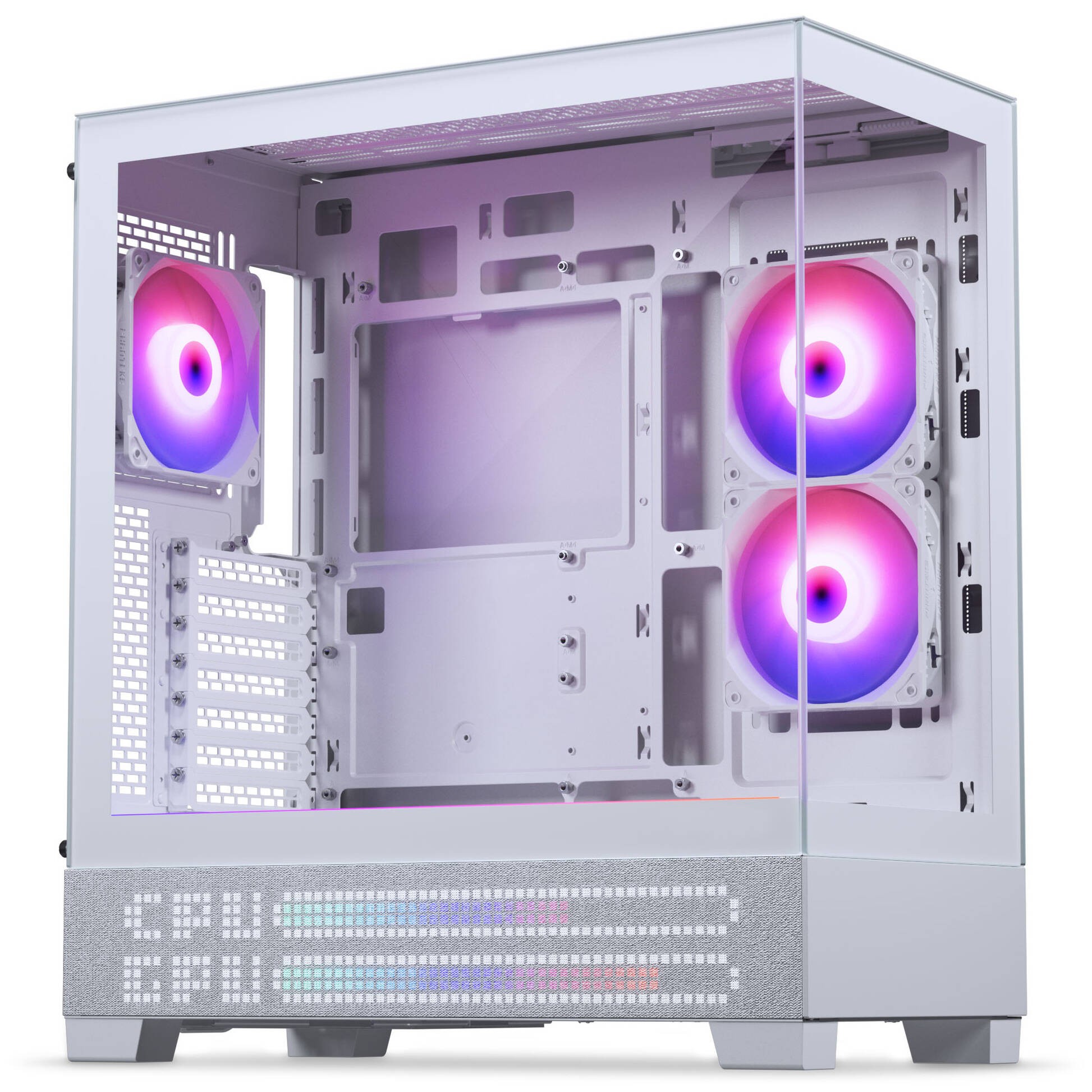 Cae Phanteks XT Midi Tower Vetro temperato Matrice LED - Bianco - Immagine 1