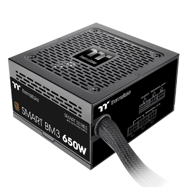 Alimentatore Thermaltake SMART BM3 650W 80+ ATX3.0 PS-SPD-0650MNFABE-3 - Immagine 1