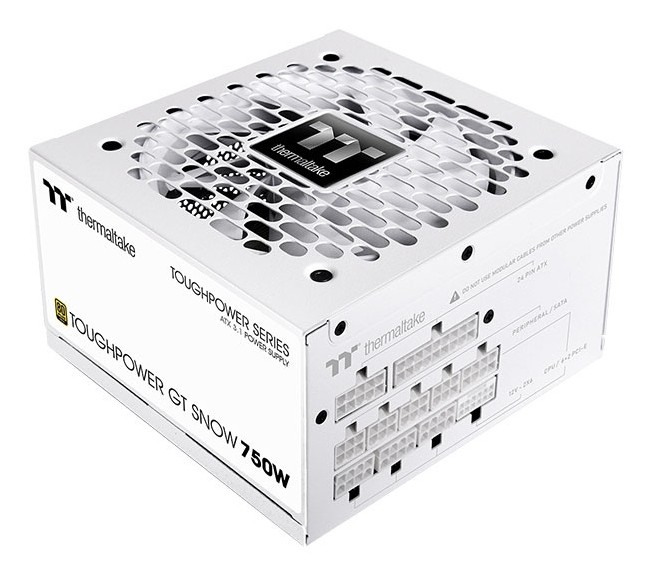 Alimentatore Thermaltake Toughpower GT Snow 750 W Bianco - Immagine 1