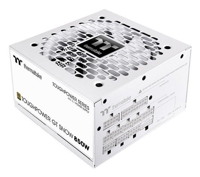 Alimentatore Thermaltake Toughpower GT Snow 850 W Bianco - Immagine 1