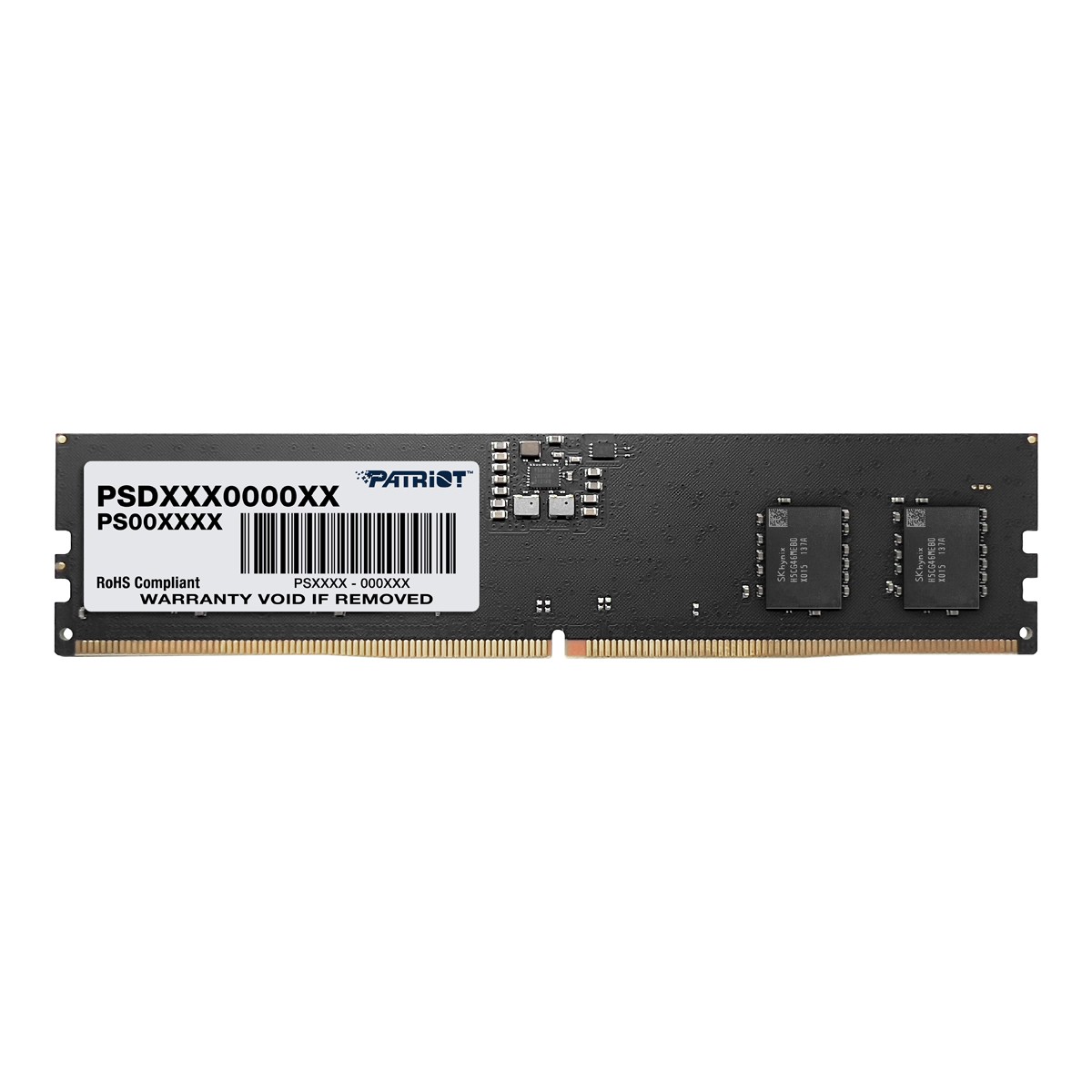 Ram PATRIOT SIGNATURE LINE DDR5 4800MHz 16GB (1x16) CL40 - Immagine 1