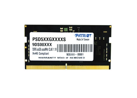 Ram Patriot Signature SO-DIMM DDR5 4800Mh (1x16) 16GB CL40 - Immagine 1