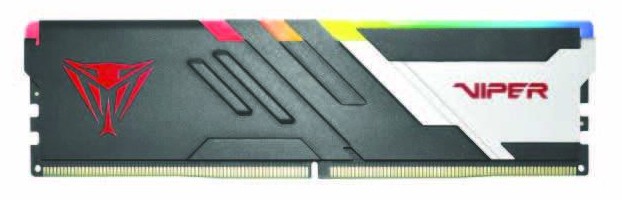 Ram Patriot VIPER VENOM DDR5 5600Mhz 16GB (1X8) RGB CL36 XMP Nero - Immagine 1