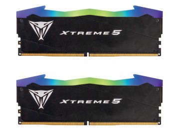 Ram PATRIOT VIPER EXTREME5 DDR5 7600MHz 32GB (2x16) RGB XMP 3.0 CL36 NERO - Immagine 1