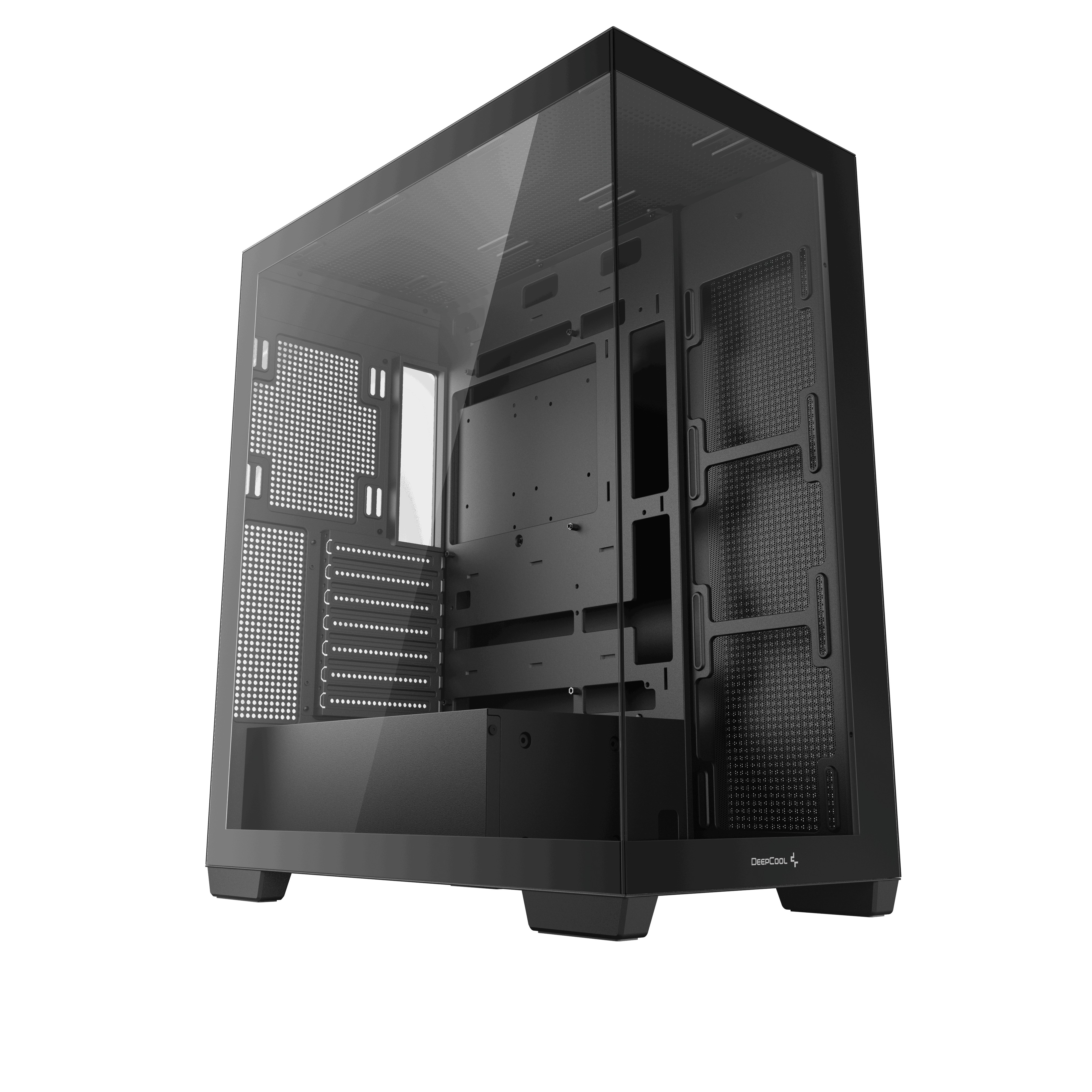 Case DeepCool CG580 Midi Tower Vetro Temperato Nero - Immagine 1