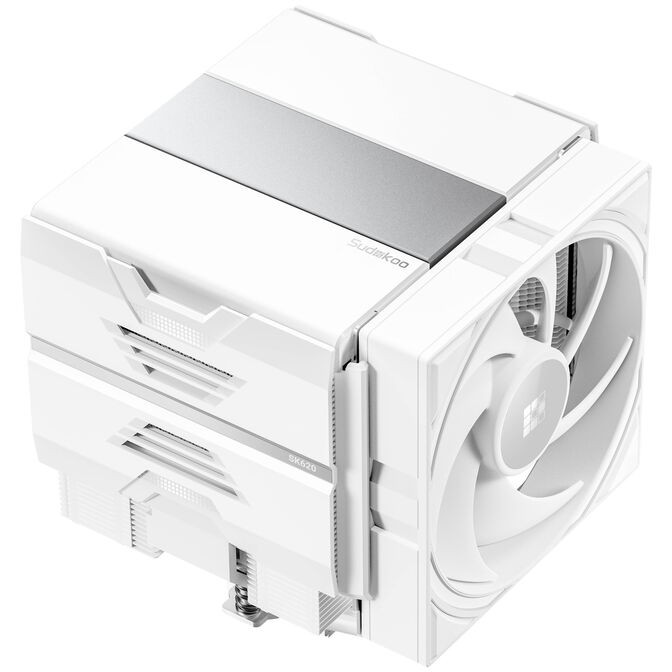 Dissipatore Ad Aria Sudokoo SK620 Dual Tower 120mm Bianco - Immagine 1