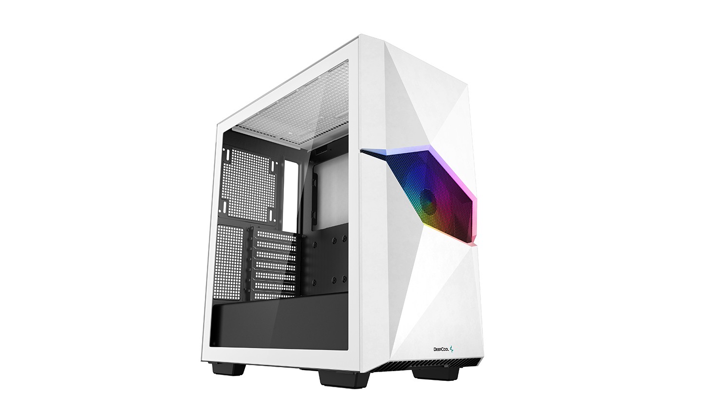 Case DeepCool CYCLOPS Midi-Tower Bianco - Immagine 1
