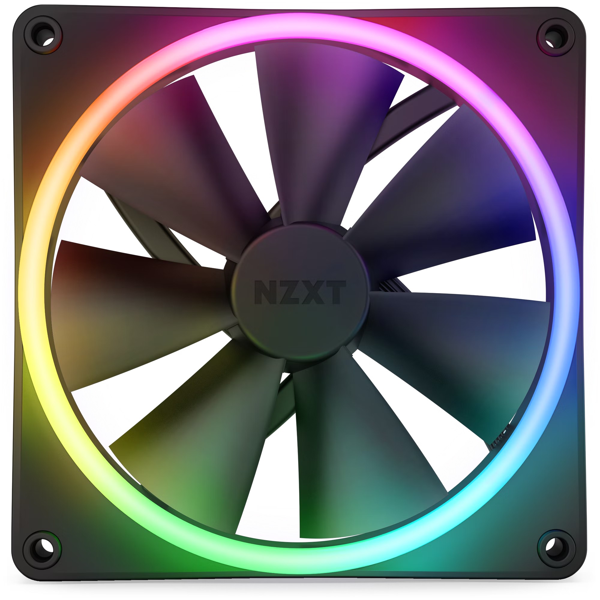 Ventola NZXT F140 RGB DUO Nero - Immagine 1