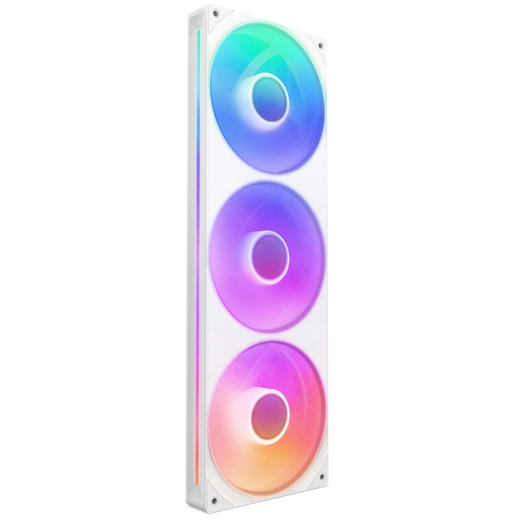 Ventole NZXT F360 RGB Core Uni-Frame 360mm Bianco - Immagine 1