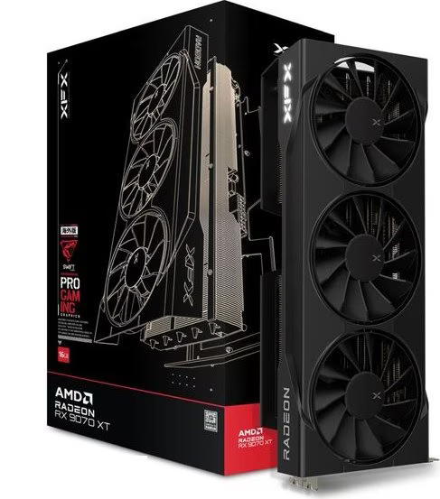 Scheda Video AMD XFX Radeon RX 9070XT SWIFT Gaming 16GB Nero - Immagine 1