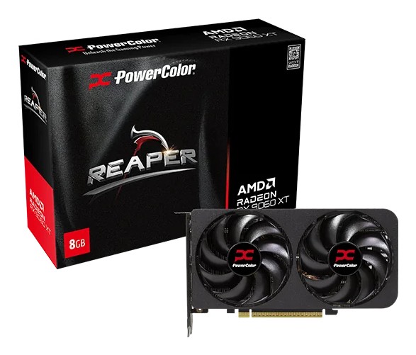 Scheda Video PowerColor Radeon Reaper RX 9060 XT 8GB GDDR6 - Immagine 1