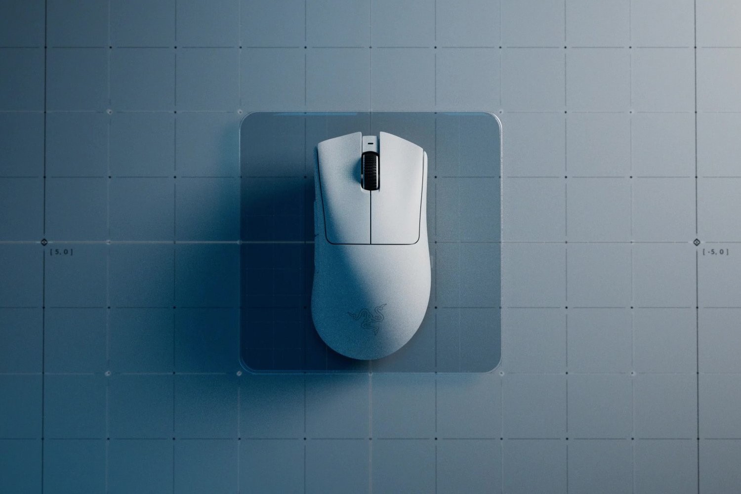 Mouse Razer DeathAdder V3 Pro Gaming bianco - Immagine 1