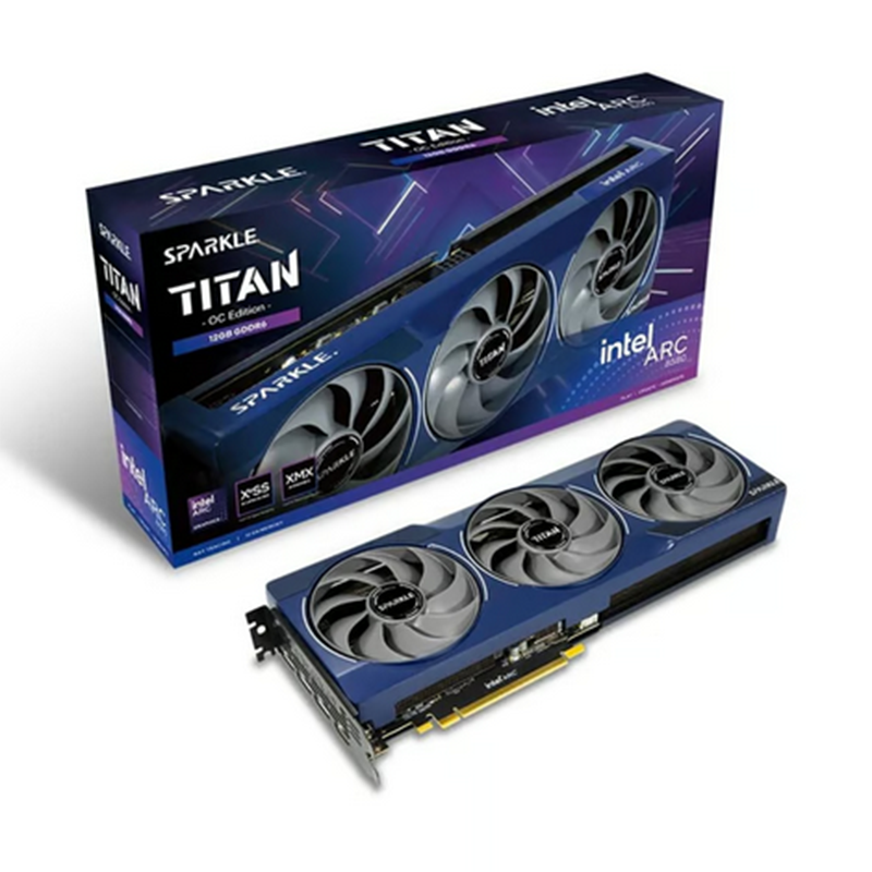 Scheda Video Intel Sparkle Arc B580 Titan OC 12GB GDDR6 - SPEDIZIONE IMMEDIATA - Immagine 1