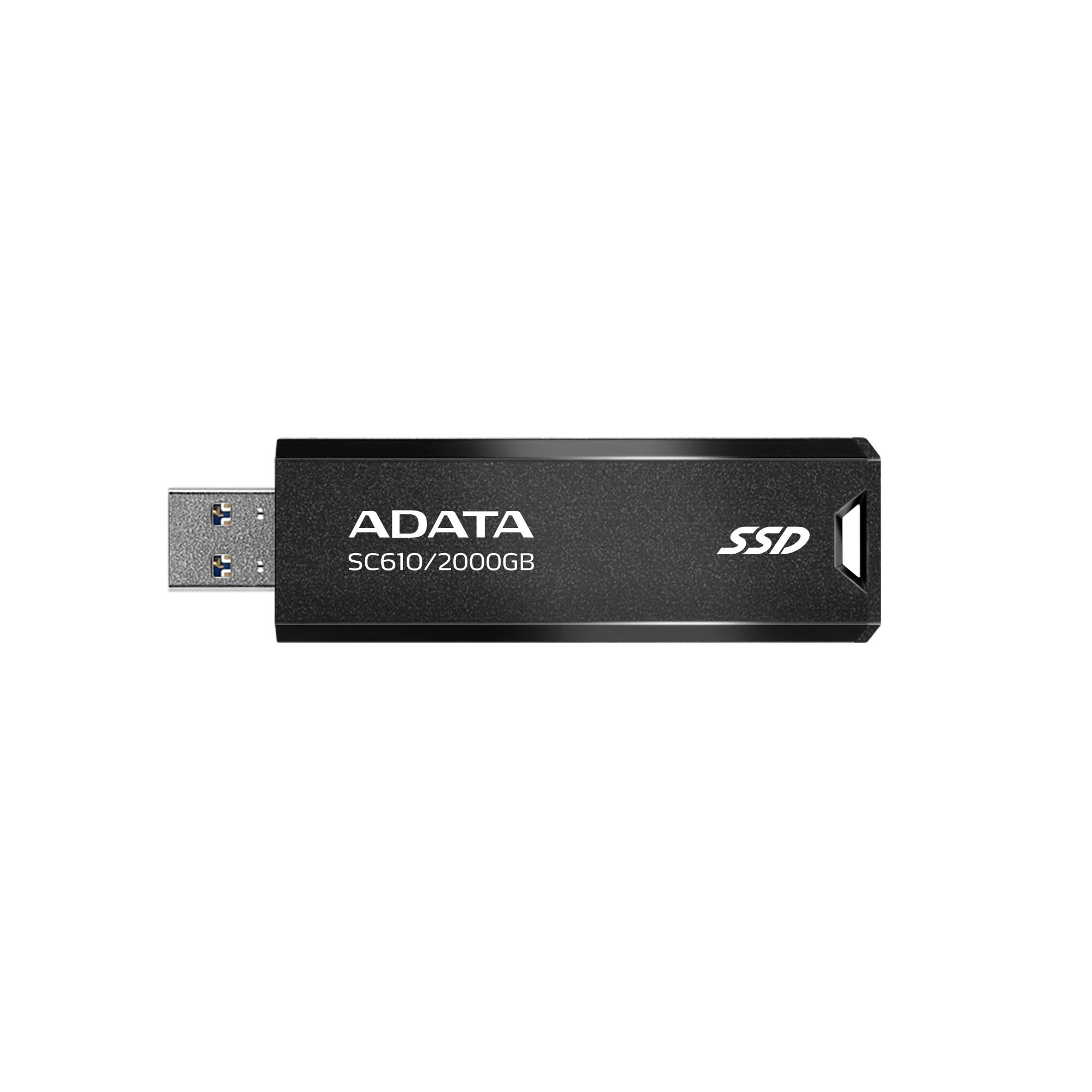 SSD Esterno ADATA SC610 2000 GB USB-A 3.2 Gen 2 Nero - Immagine 1