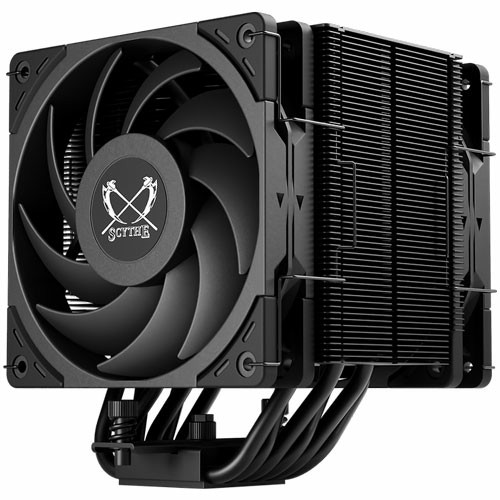 Dissipatore Ad Aria Scythe Mugen 6 Dual Fan Black Edition 120mm - Immagine 1