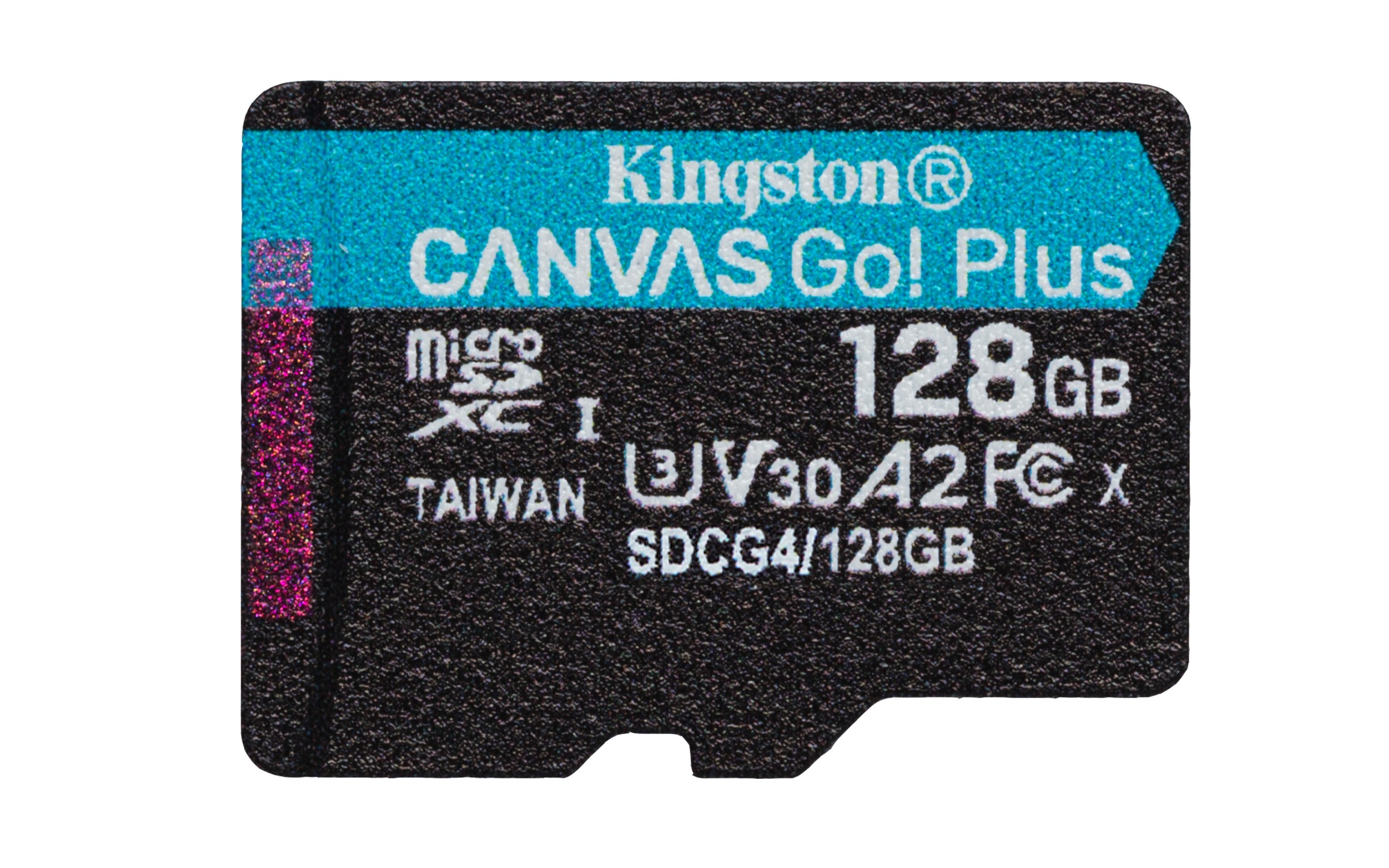 microSDXC Canvas Go Plus Kingston Technology 128 GB Gen4 200R A2 U3 Confezione singola senza ADP - Immagine 1