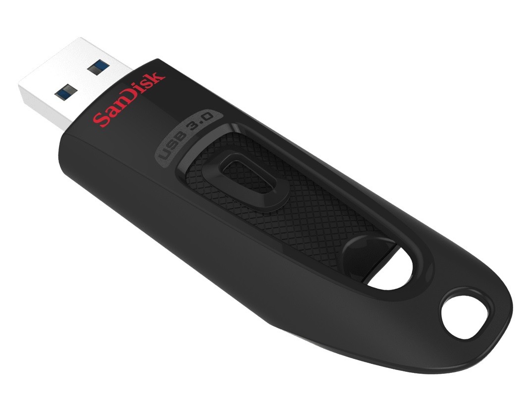 Pendrive SanDisk Ultra 128 GB USB 3.2 Nero - Immagine 1