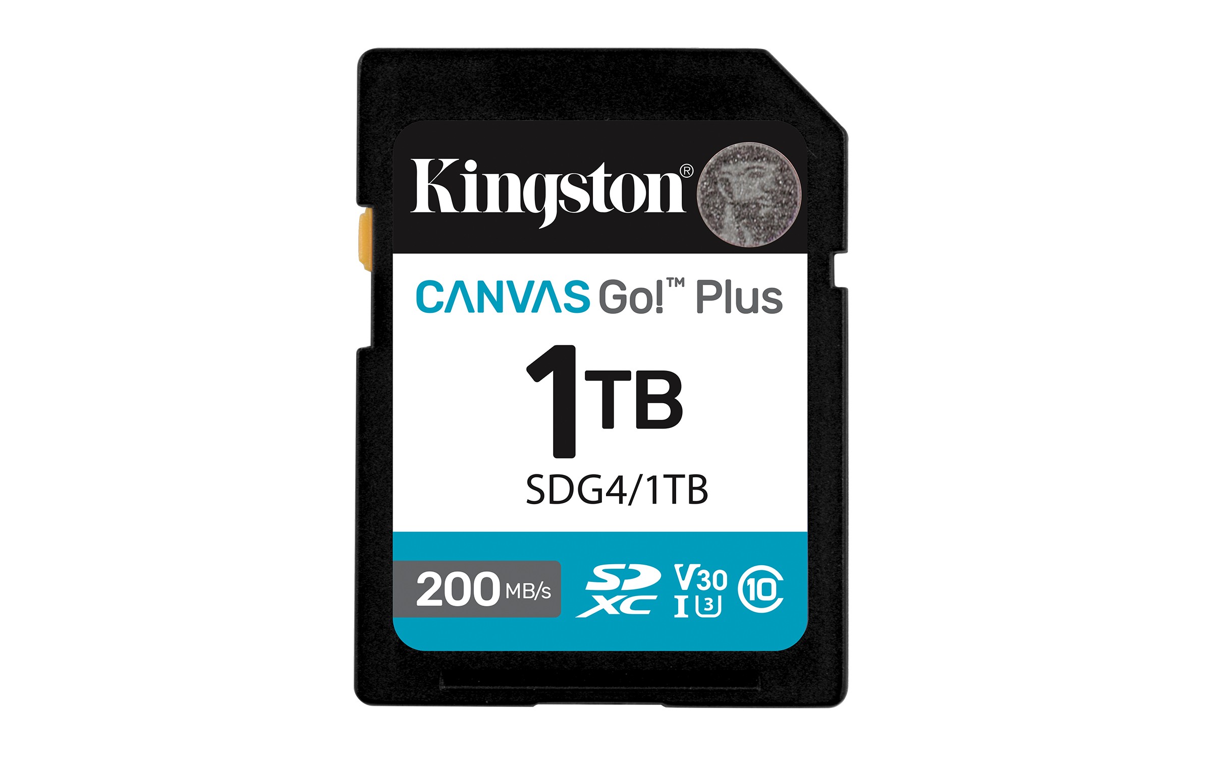 SDXC Canvas Go Plus Kingston Technology 1TB Gen4 200MB/s C10 UHS-I U3 V30 - Immagine 1