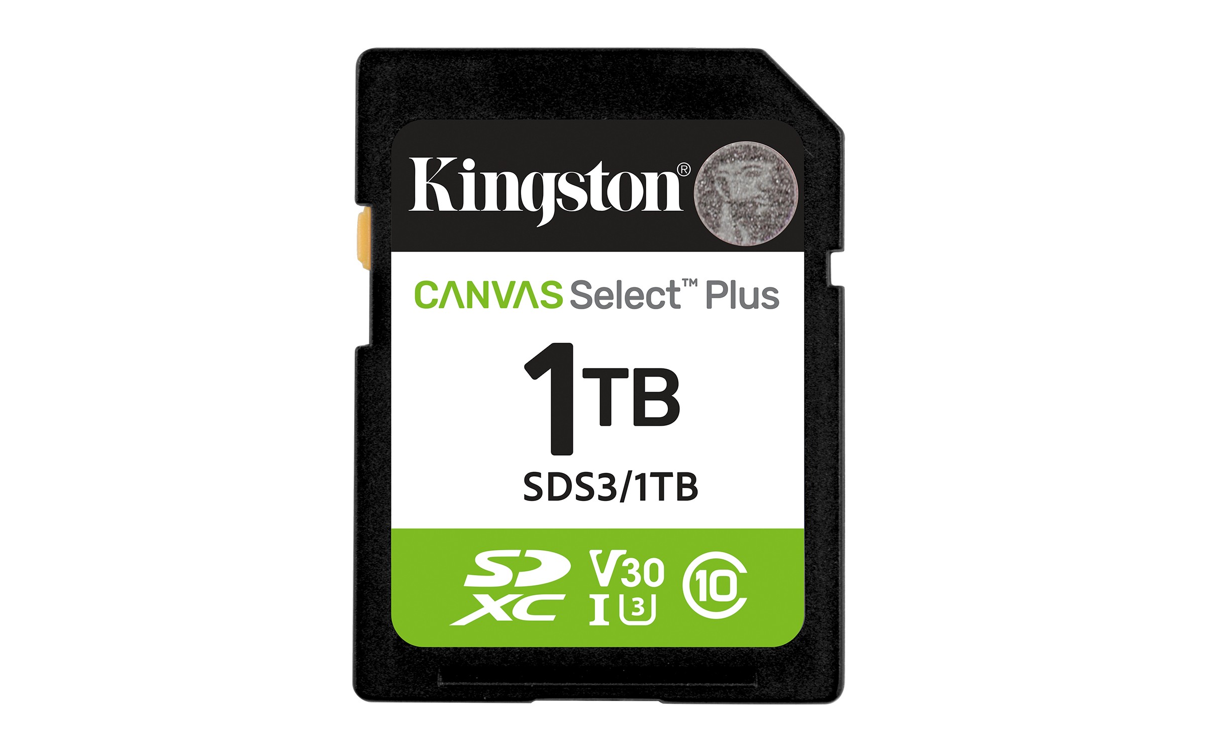 Kingston Technology 1TB SDXC Canvas Select Plus Gen3 150MB/s C10 UHS-I U3 V30 - Immagine 1
