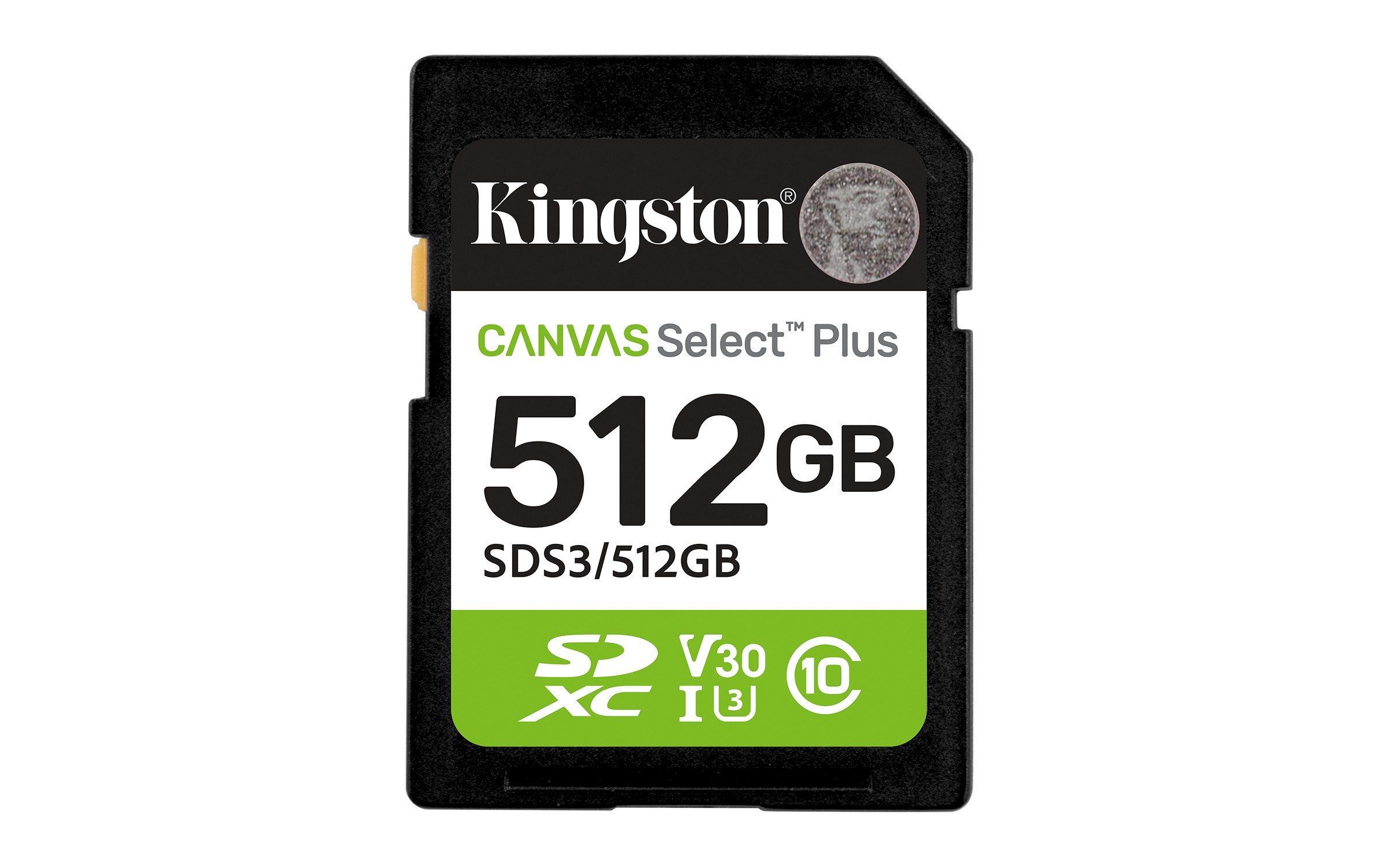 Scheda Memoria Kingston Canvas Select Plus 512GB SDXC - Immagine 1