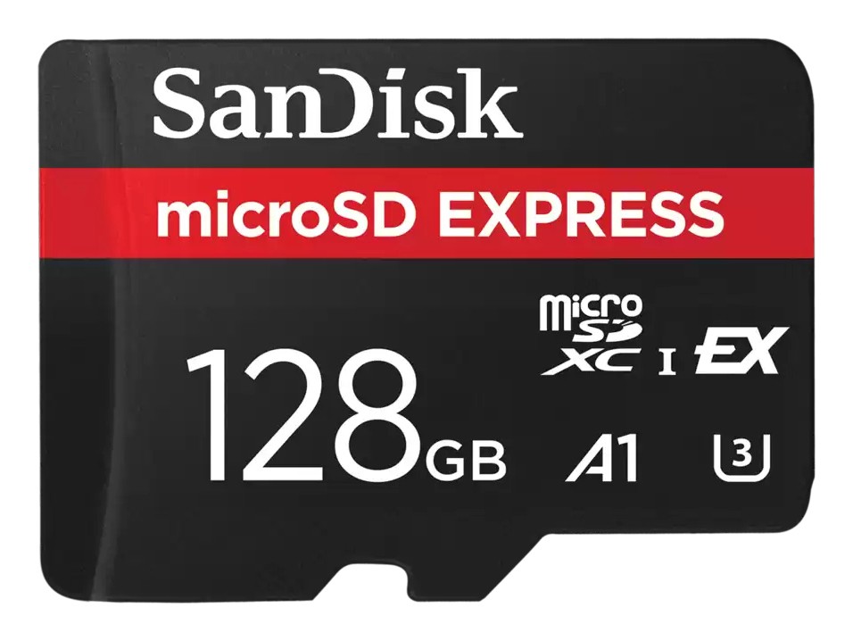 SanDisk MicroSDXC Express 128 GB MicroSDXC UHS-I - Immagine 1