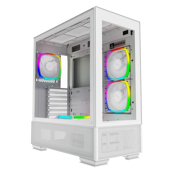 Case Montech SKY TWO Midi-Tower Bianco - Immagine 1