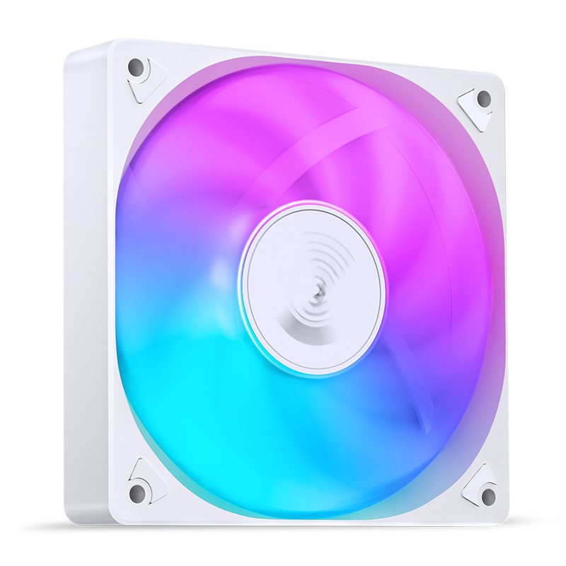Ventola Jonsbo SL-120 RGB PWM 120mm Bianco - Immagine 1