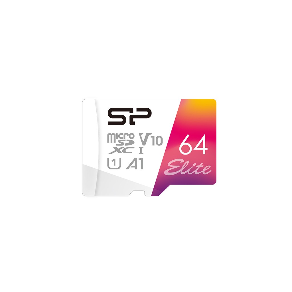 Micro SD Silicon Power Elite 64 GB UHS-I Classe 10