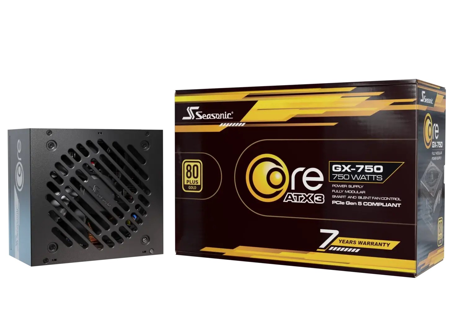 Alimentatore Seasonic CORE GX-850-V2 850 W Nero - Immagine 1