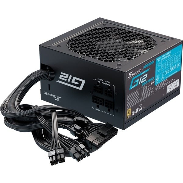 Alimentatore Seasonic Focus Gold 650 W 20+4 pin 80+Gold ATX Nero - Immagine 1