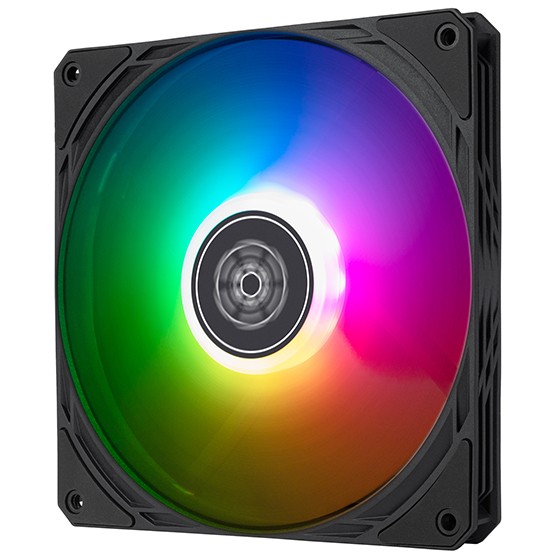 Ventola Silverstone SST-AS140B-ARGB 14 cm Nero 1 pz - Immagine 1