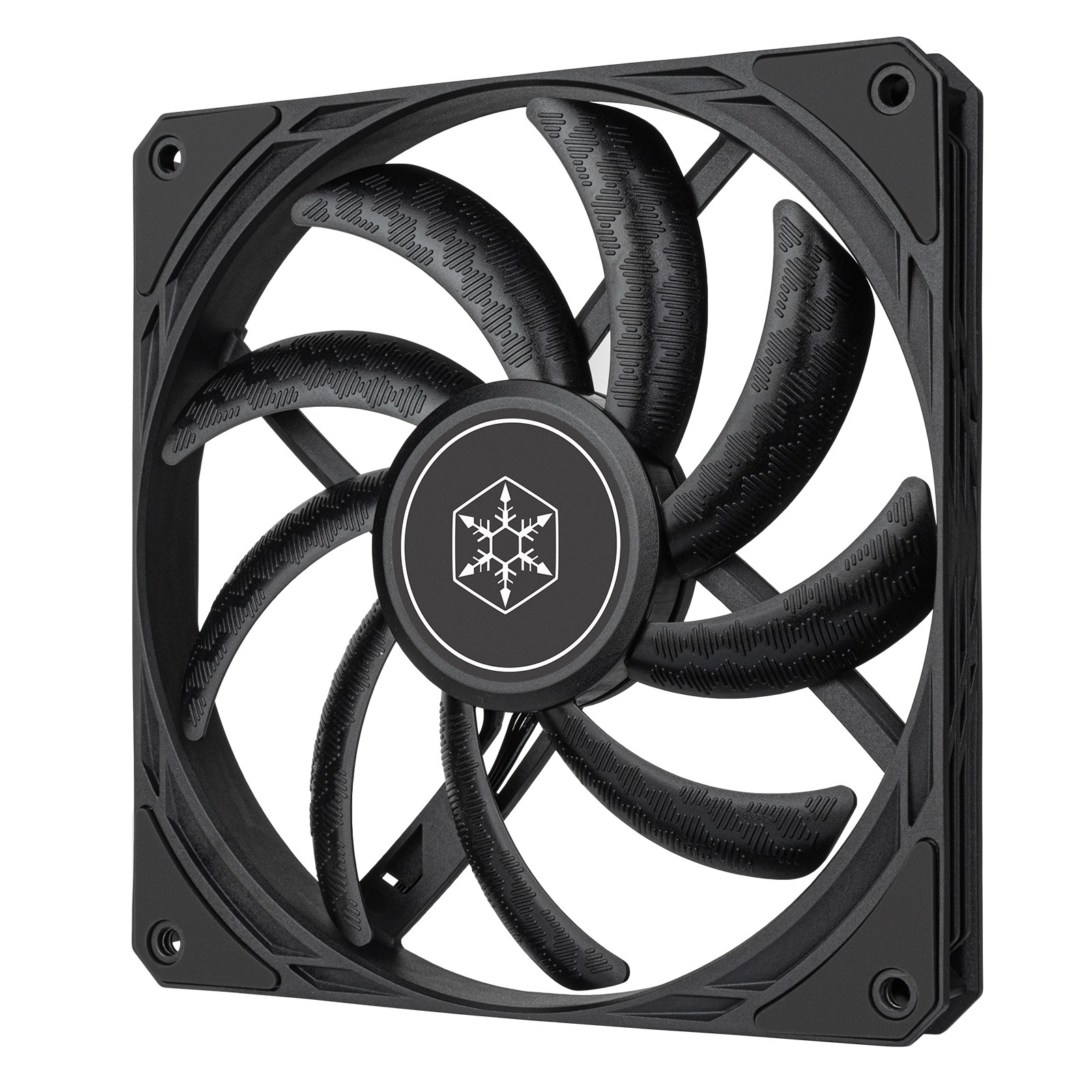 Ventola SilverStone PWM SST-AS140B Nero - Immagine 1