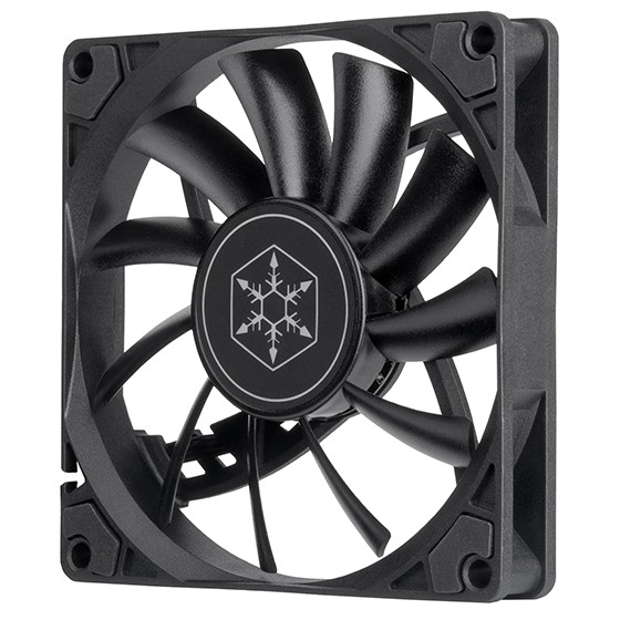 Ventola SilverStone Air Slimmer SSTAS90B Slim 92 mm nero - Immagine 1