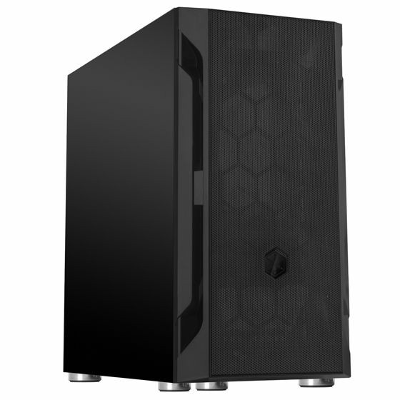 Case SilverStone Fara H1M Micro-ATX Nero - Immagine 1