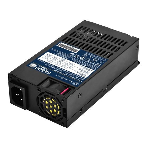 Alimentatore SILVERSTONE TECHNOLOGY SST-FX600-PT Nero 600 w - Immagine 1