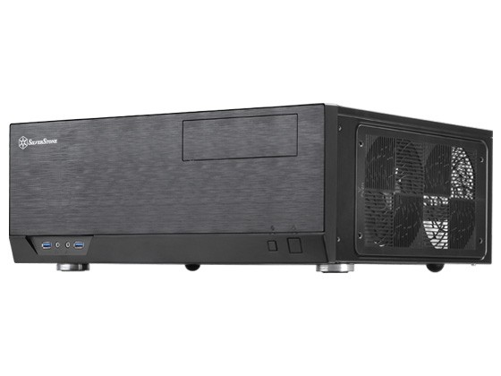 Case Silverstone SST-GD09B USB 3.0 Grandia Desktop Nero - Immagine 1