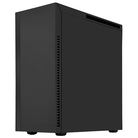 Case SilverStone SST-KL07B-E Midi Tower Nero - Immagine 1