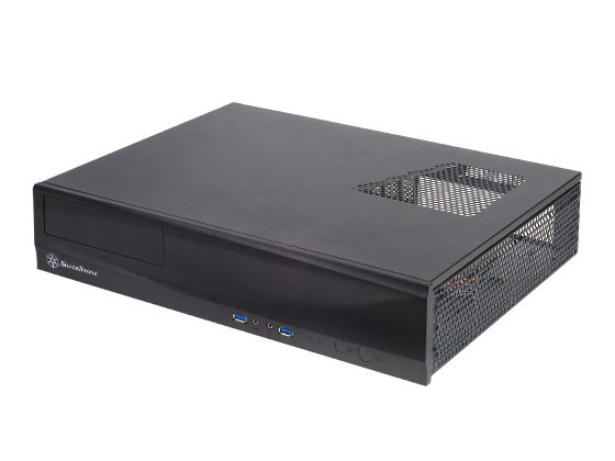 Case Silverstone SST-ML03B Milo HTPC Nero - Immagine 1