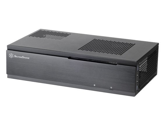 Case SilverStone SST-ML06B Milo HTPC Nero - Immagine 1