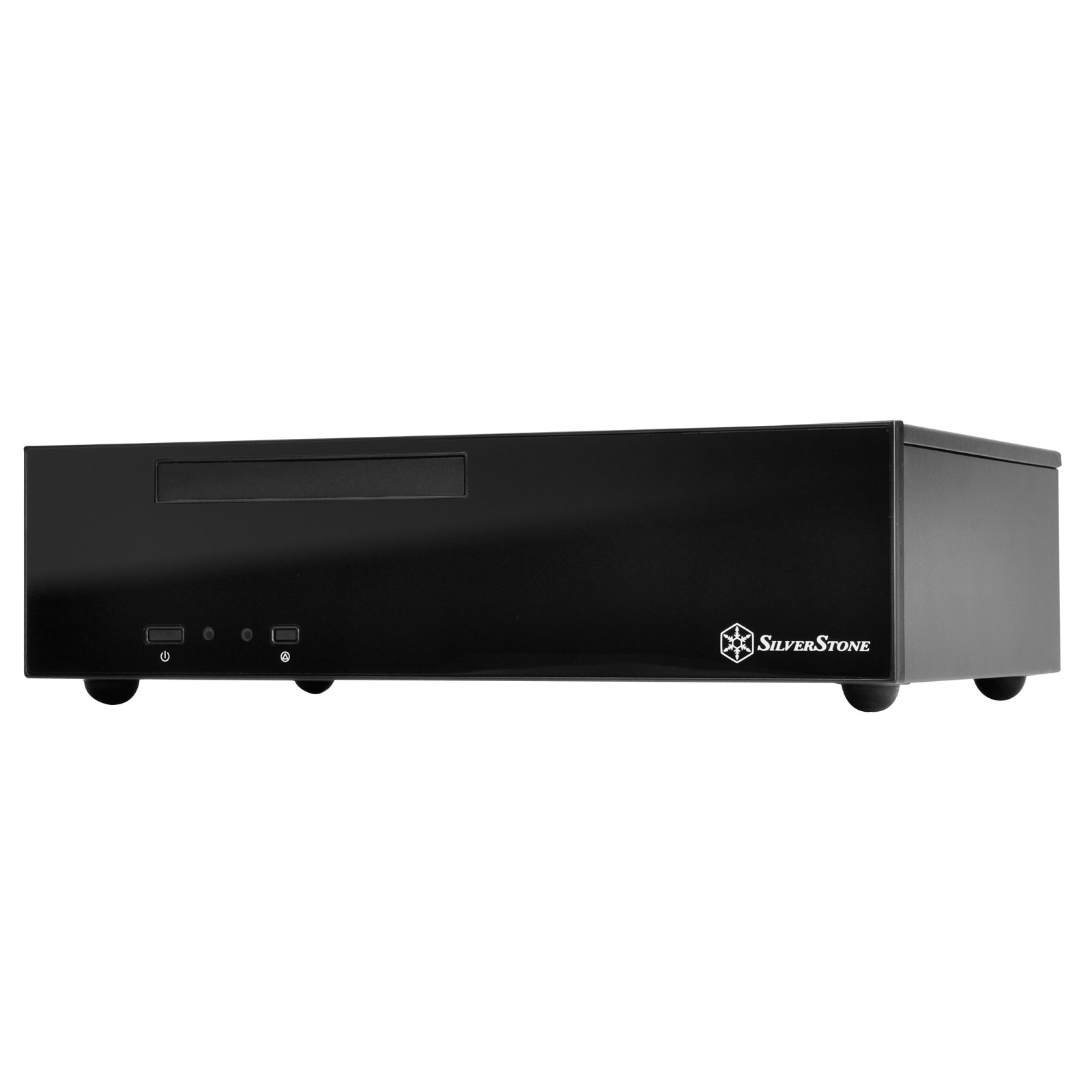 Case Silverstone SST-ML09B Milo HTPC Nero - Immagine 1