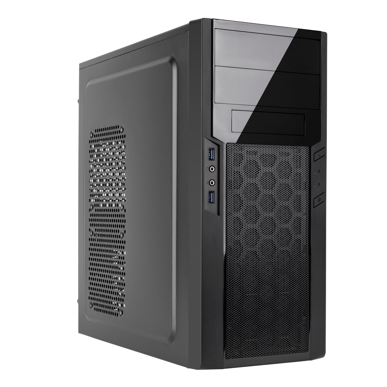 Case SilverStone SST-PS13B Precision Midi-Tower Nero - Immagine 1