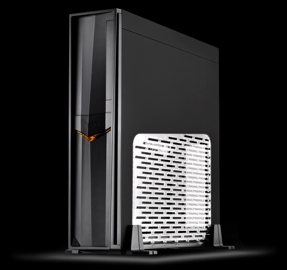 Case SilverStone SST-RVZ02B-W Desktop Nero Mini ITX - Immagine 1