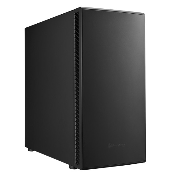 Case SilverStone SST-SEQ1B SETA Q1 Midi-Tower Nero - Immagine 1