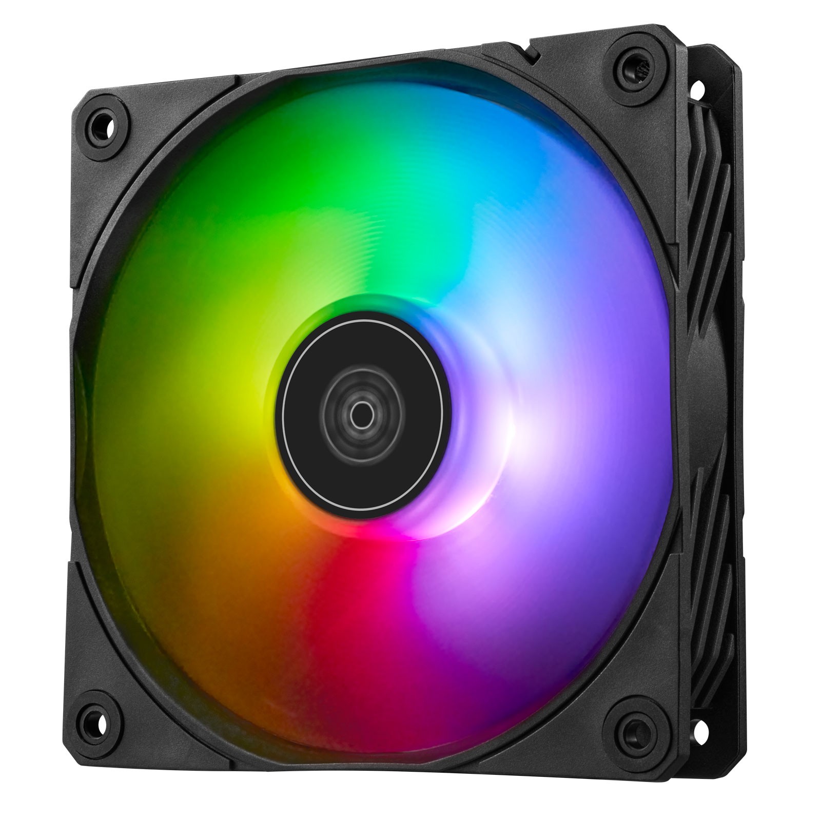 Ventola SilverStone Shark Force ARGB 120 mm nero - Immagine 1