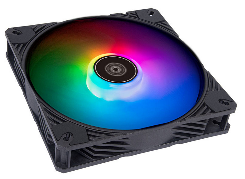 Ventola SilverStone Shark Force 140mm Nero - Immagine 1
