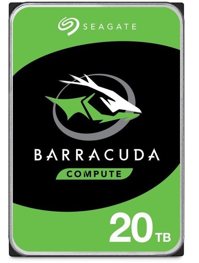 HDD Seagate BarraCuda 3.5'' 20TB SATA 6Gb 7200rpm 512MB Cache Alta capacità